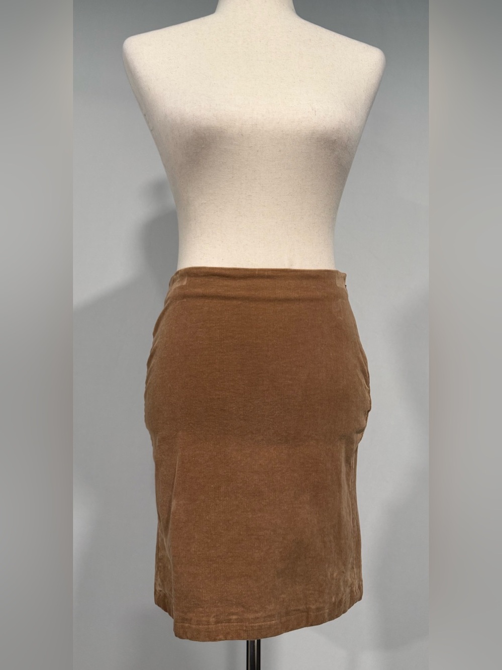 Old Navy Brown Corduroy Pencil Skirt
